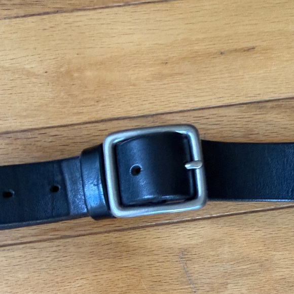 J. Crew Black Leather Belt - Picture 4 of 8